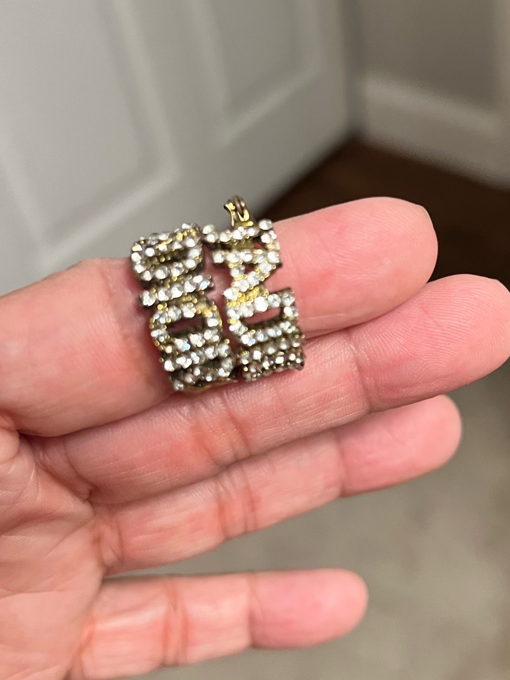 Inspire Gold-Tone Crystal Cluster Ring - Clear Stones